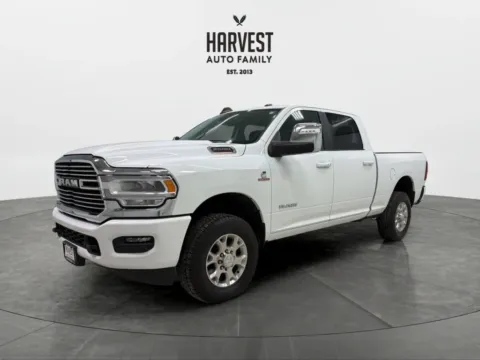 White 2024 Ram 2500 Crew Cab Laramie Pickup 4D 6 1/3 ft for sale in Wahoo, NE
