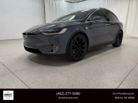 Silver 2019 Tesla Model X Long Range Sport Utility 4D for sale in Wahoo, NE