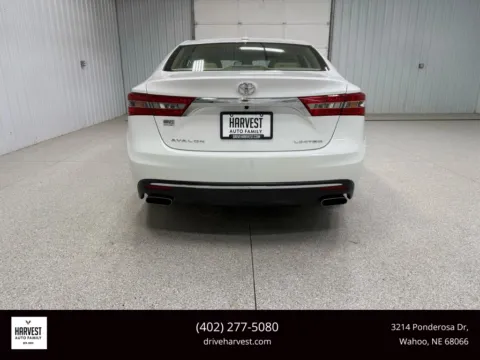 Another view of 2017 Toyota Avalon XLE Sedan 4D for sale in Wahoo, NE at Harvest Auto Family