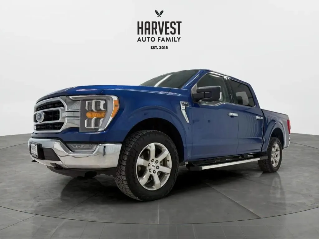 Blue 2022 Ford F-150 SuperCrew Cab XLT Pickup 4D 5 1/2 ft for sale in Wahoo, NE