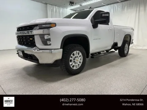 White 2023 Chevrolet Silverado 3500 HD Regular Cab LT Pickup 2D 8 ft for sale in Wahoo, NE