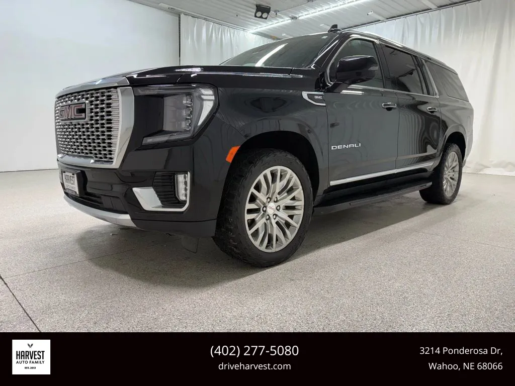 Black 2023 GMC Yukon XL Denali Sport Utility 4D for sale in Wahoo, NE