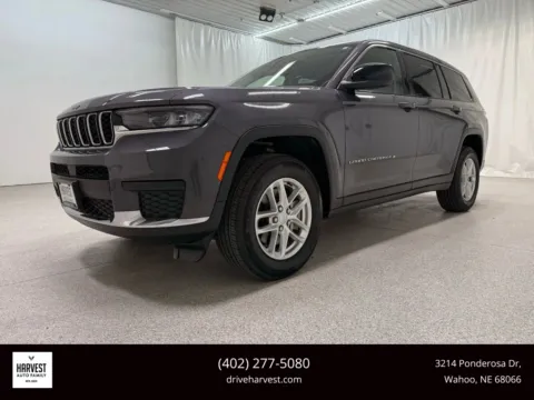 Gray 2023 Jeep Grand Cherokee L Laredo Sport Utility 4D for sale in Wahoo, NE