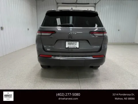 Another view of 2023 Jeep Grand Cherokee L Laredo Sport Utility 4D for sale in Wahoo, NE at Harvest Auto Family