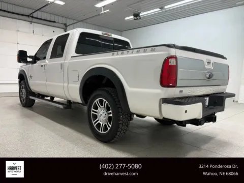 Photos of 2016 Ford F250 Super Duty Crew Cab Platinum Pickup 4D 6 3/4 ft for sale in Wahoo, NE at Harvest Auto Family