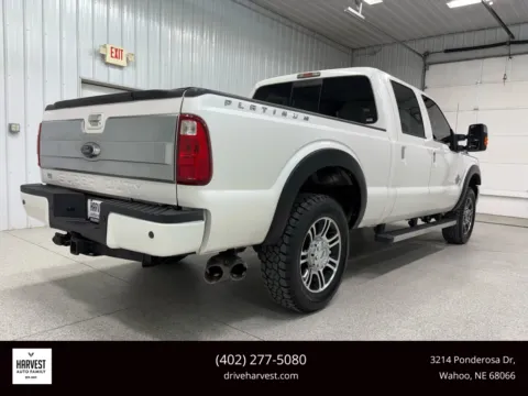More photos of 2016 Ford F250 Super Duty Crew Cab Platinum Pickup 4D 6 3/4 ft at Harvest Auto Family, NE
