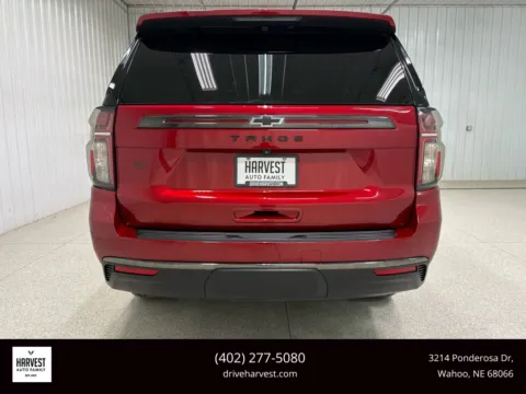 Another view of 2021 Chevrolet Tahoe Z71 Sport Utility 4D for sale in Wahoo, NE at Harvest Auto Family