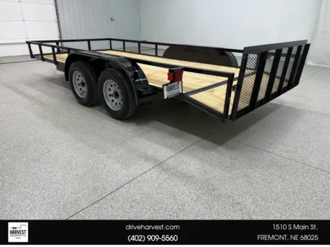 Photos of 2025 Bulldog Trailers 7X16 7K Irondog Dove with 2' Gate for sale in Wahoo, NE at Harvest Auto Family