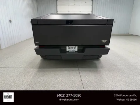 Another view of 2024 Tesla Cybertruck Cyberbeast Pickup 4D 6 ft for sale in Wahoo, NE at Harvest Auto Family