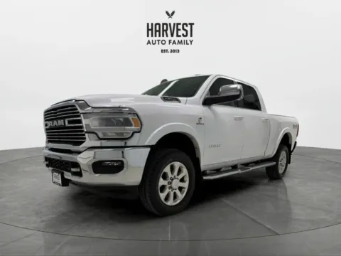 White 2019 Ram 2500 Crew Cab Laramie Pickup 4D 6 1/3 ft for sale in Wahoo, NE