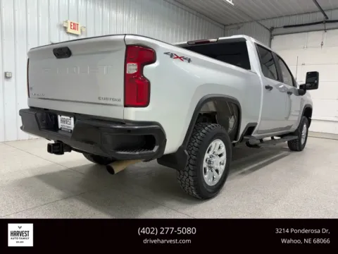 More photos of 2021 Chevrolet Silverado 2500 HD Crew Cab Custom Pickup 4D 6 1/2 ft at Harvest Auto Family, NE