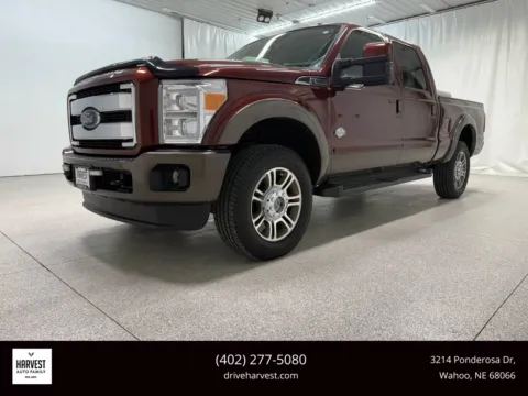 Brown 2016 Ford F250 Super Duty Crew Cab King Ranch Pickup 4D 6 3/4 ft for sale in Wahoo, NE