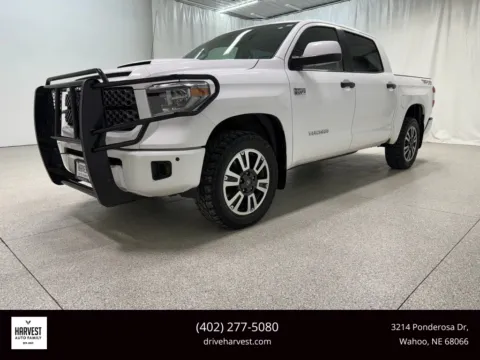 White 2018 Toyota Tundra CrewMax SR5 Pickup 4D 5 1/2 ft for sale in Wahoo, NE