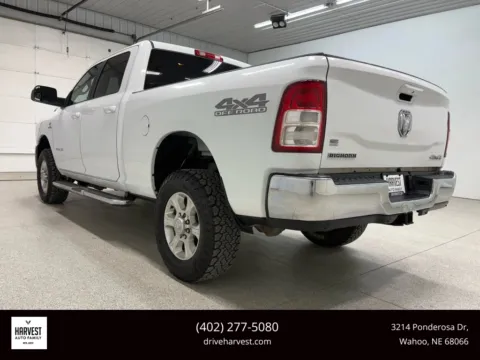 Photos of 2021 Ram 2500 Crew Cab Big Horn Pickup 4D 6 1/3 ft for sale in Wahoo, NE at Harvest Auto Family