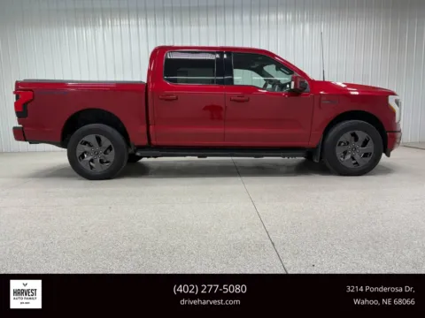 More photos of 2022 Ford F-150 Lightning Lariat Pickup 4D 5 1/2 ft at Harvest Auto Family, NE