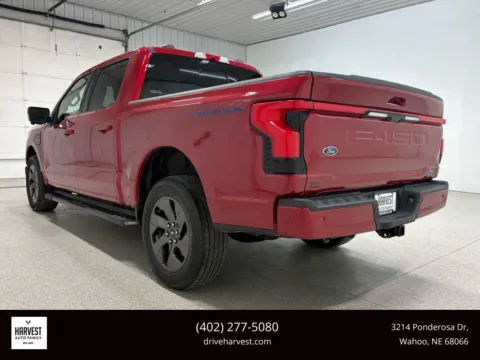 Photos of 2022 Ford F-150 Lightning Lariat Pickup 4D 5 1/2 ft for sale in Wahoo, NE at Harvest Auto Family