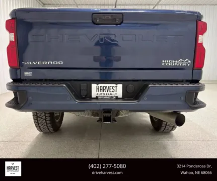 Another view of 2020 Chevrolet Silverado 2500 HD Crew Cab High Country Pickup 4D 6 1/2 ft for sale in Wahoo, NE at Harvest Auto Family