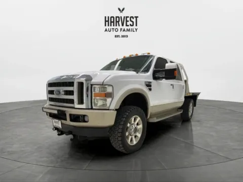 White 2009 Ford F350 Super Duty Crew Cab King Ranch Pickup 4D 6 3/4 ft for sale in Wahoo, NE