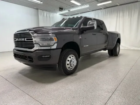 Gray 2024 Ram 3500 Mega Cab Laramie Pickup 4D 6 1/3 ft for sale in Wahoo, NE