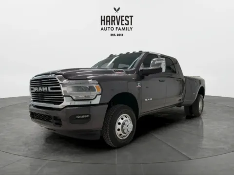 Gray 2024 Ram 3500 Mega Cab Laramie Pickup 4D 6 1/3 ft for sale in Wahoo, NE