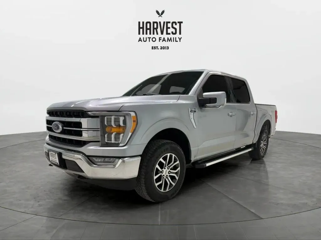 Silver 2022 Ford F-150 SuperCrew Cab Lariat Pickup 4D 5 1/2 ft for sale in Wahoo, NE