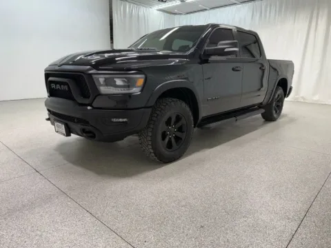 Black 2022 Ram 1500 Crew Cab Rebel Pickup 4D 5 1/2 ft for sale in Wahoo, NE