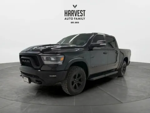Black 2022 Ram 1500 Crew Cab Rebel Pickup 4D 5 1/2 ft for sale in Wahoo, NE