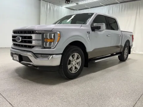 White 2021 Ford F-150 SuperCrew Cab Lariat Pickup 4D 5 1/2 ft for sale in Wahoo, NE