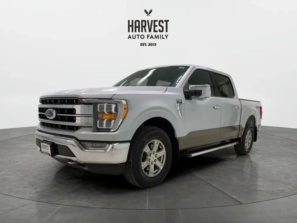 White 2021 Ford F-150 SuperCrew Cab Lariat Pickup 4D 5 1/2 ft for sale in Wahoo, NE