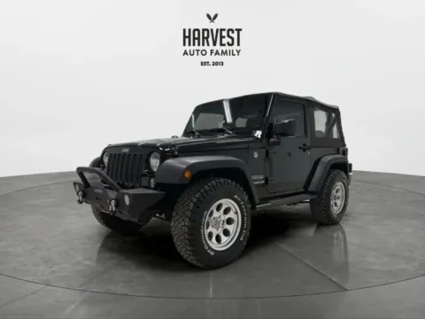 Black 2016 Jeep Wrangler Sport SUV 2D for sale in Wahoo, NE
