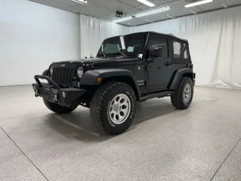 Black 2016 Jeep Wrangler Sport SUV 2D for sale in Wahoo, NE