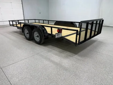 Photos of 2025 Bulldog Trailers 7X18 7K Irondog Dove with 2' Gate for sale in Wahoo, NE at Harvest Auto Family