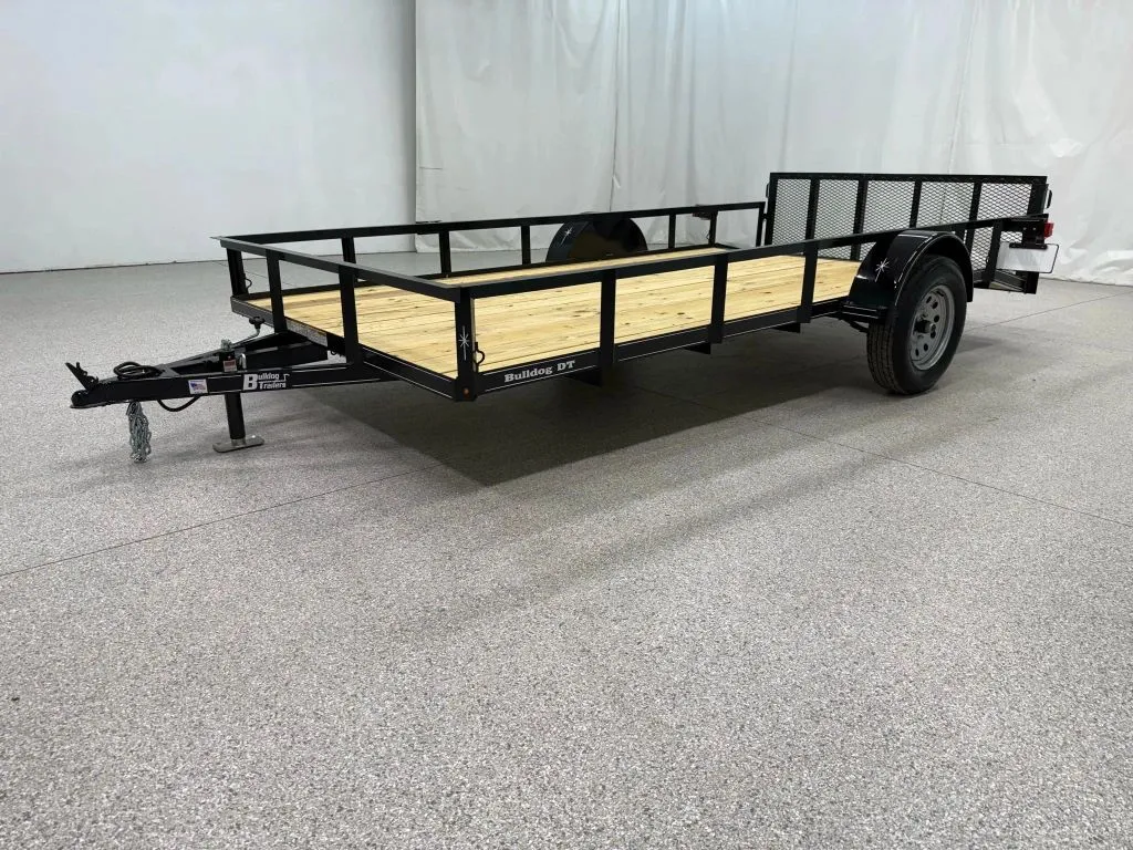 Black 2025 Bulldog Trailers 7X14 3.5K Utility Dove for sale in Wahoo, NE