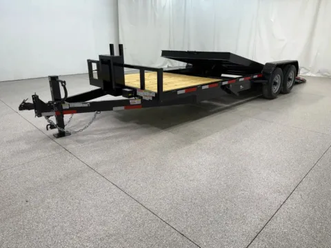 Photos of 2025 TEXAS PRIDE 80X17'+6' 14K LOWBOY GRAVITY TILT BED BUMPER PULL" for sale in Wahoo, NE at Harvest Auto Family