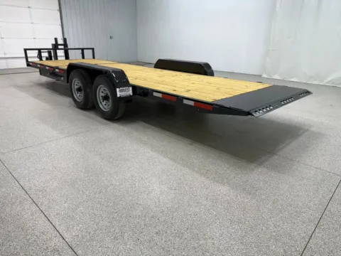 Another view of 2025 TEXAS PRIDE 80X17'+6' 14K LOWBOY GRAVITY TILT BED BUMPER PULL" for sale in Wahoo, NE at Harvest Auto Family