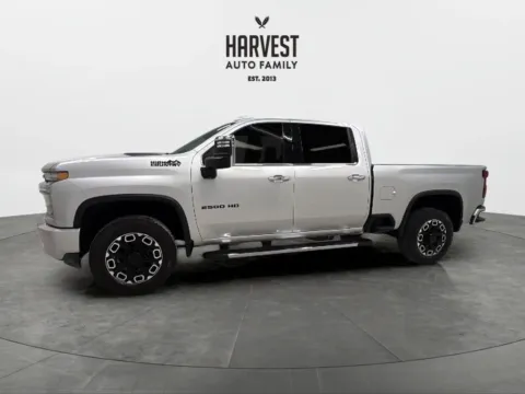 Silver 2022 Chevrolet Silverado 2500 HD Crew Cab High Country Pickup 4D 6 1/2 ft for sale in Wahoo, NE