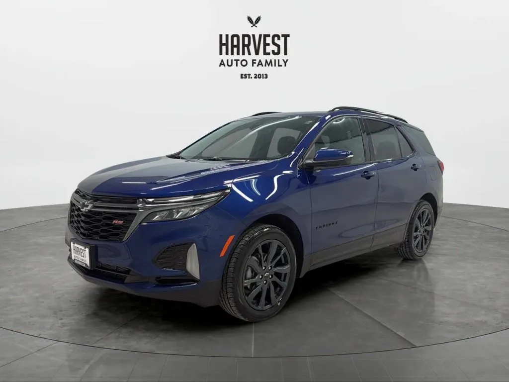 Blue 2022 Chevrolet Equinox RS Sport Utility 4D for sale in Wahoo, NE