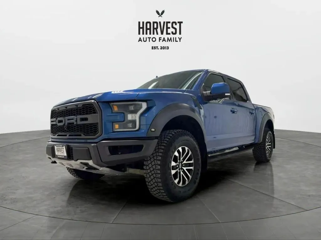 Blue 2019 Ford F-150 SuperCrew Cab Raptor Pickup 4D 5 1/2 ft for sale in Wahoo, NE