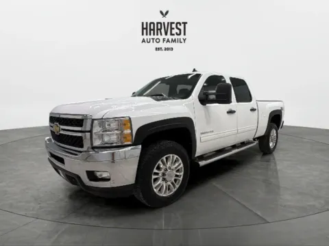 White 2012 Chevrolet Silverado 2500 HD Crew Cab LT Pickup 4D 6 1/2 ft for sale in Wahoo, NE