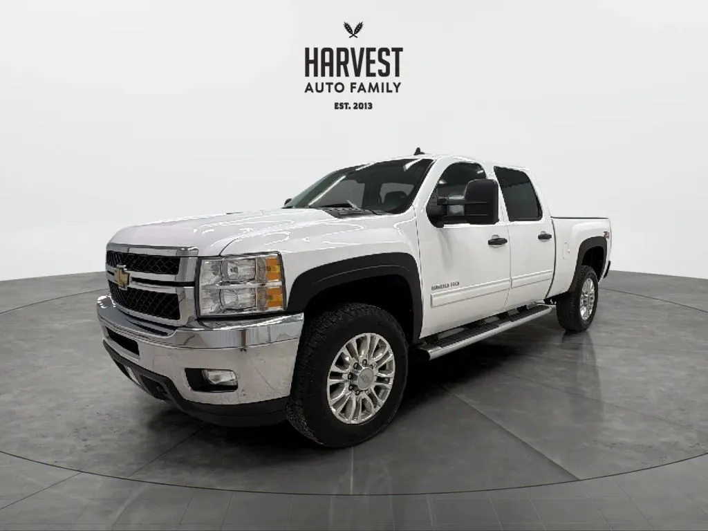 White 2012 Chevrolet Silverado 2500 HD Crew Cab LT Pickup 4D 6 1/2 ft for sale in Wahoo, NE