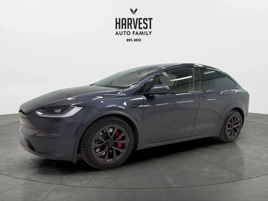 Gray 2024 Tesla Model X Plaid Sport Utility 4D for sale in Wahoo, NE