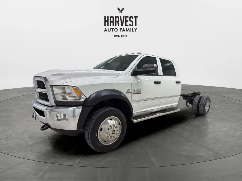 White 2014 Ram 5500 Crew Cab & Chassis Tradesman Cab & Chassis 4D for sale in Wahoo, NE