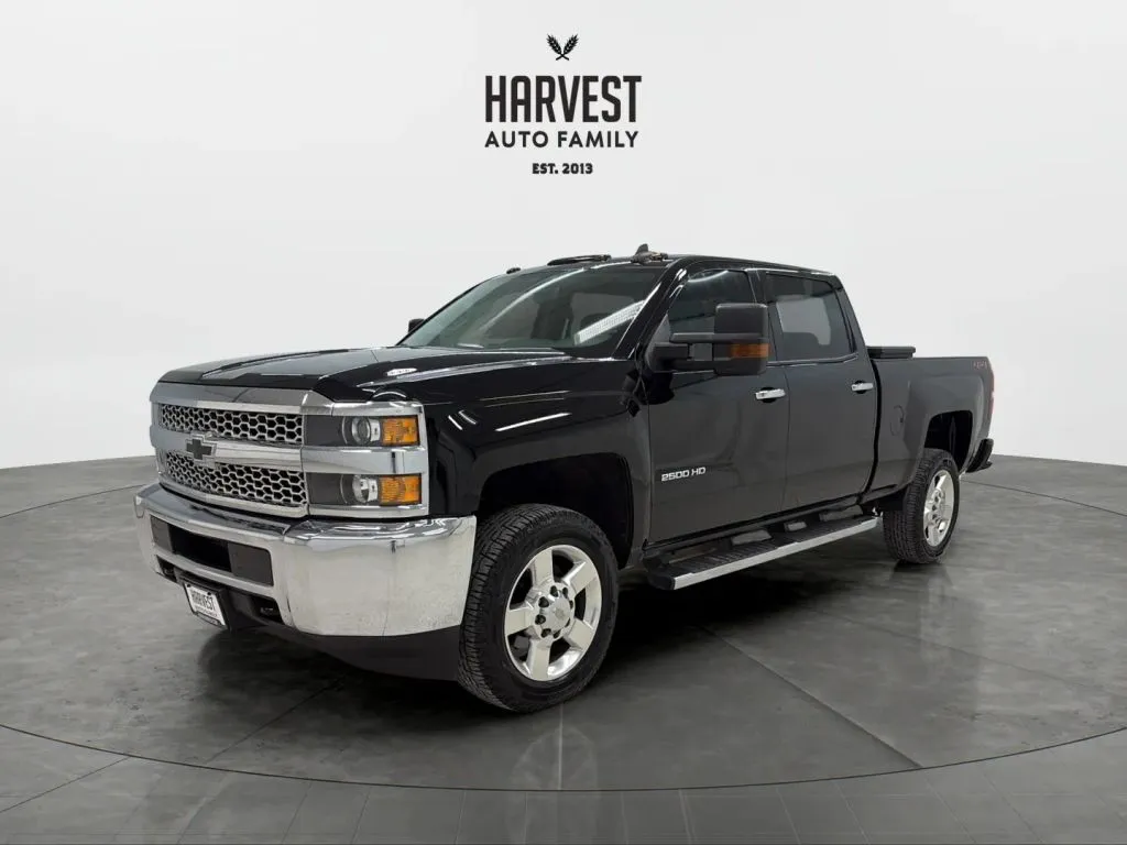 Black 2019 Chevrolet Silverado 2500 HD Crew Cab Work Truck Pickup 4D 6 1/2 ft for sale in Wahoo, NE