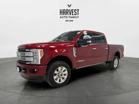 Red 2017 Ford F250 Super Duty Crew Cab Platinum Pickup 4D 6 3/4 ft for sale in Wahoo, NE