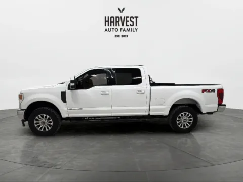 Photos of 2022 Ford F250 Super Duty Crew Cab Lariat Pickup 4D 6 3/4 ft for sale in Wahoo, NE at Harvest Auto Family