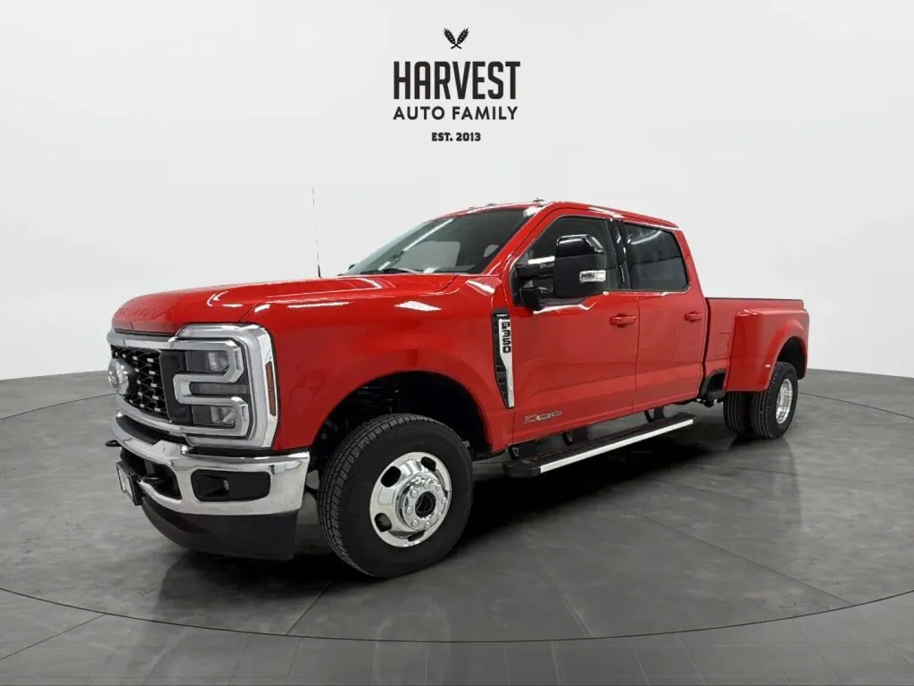 Red 2024 Ford F350 Super Duty Crew Cab Lariat Pickup 4D 8 ft for sale in Wahoo, NE