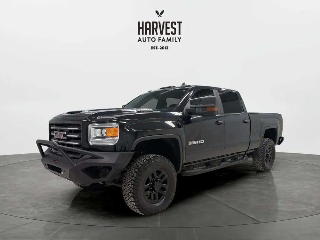 Black 2017 GMC Sierra 2500 HD Crew Cab SLT Pickup 4D 6 1/2 ft for sale in Wahoo, NE