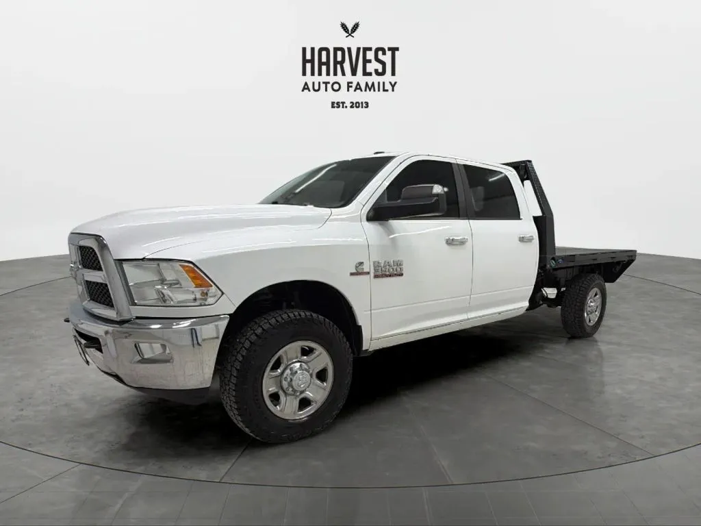 White 2017 Ram 3500 Crew Cab SLT Pickup 4D 8 ft for sale in Wahoo, NE