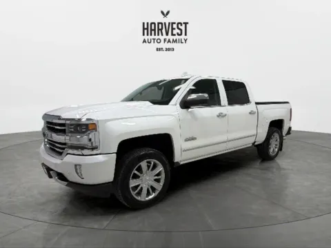 White 2017 Chevrolet Silverado 1500 Crew Cab High Country Pickup 4D 5 3/4 ft for sale in Wahoo, NE