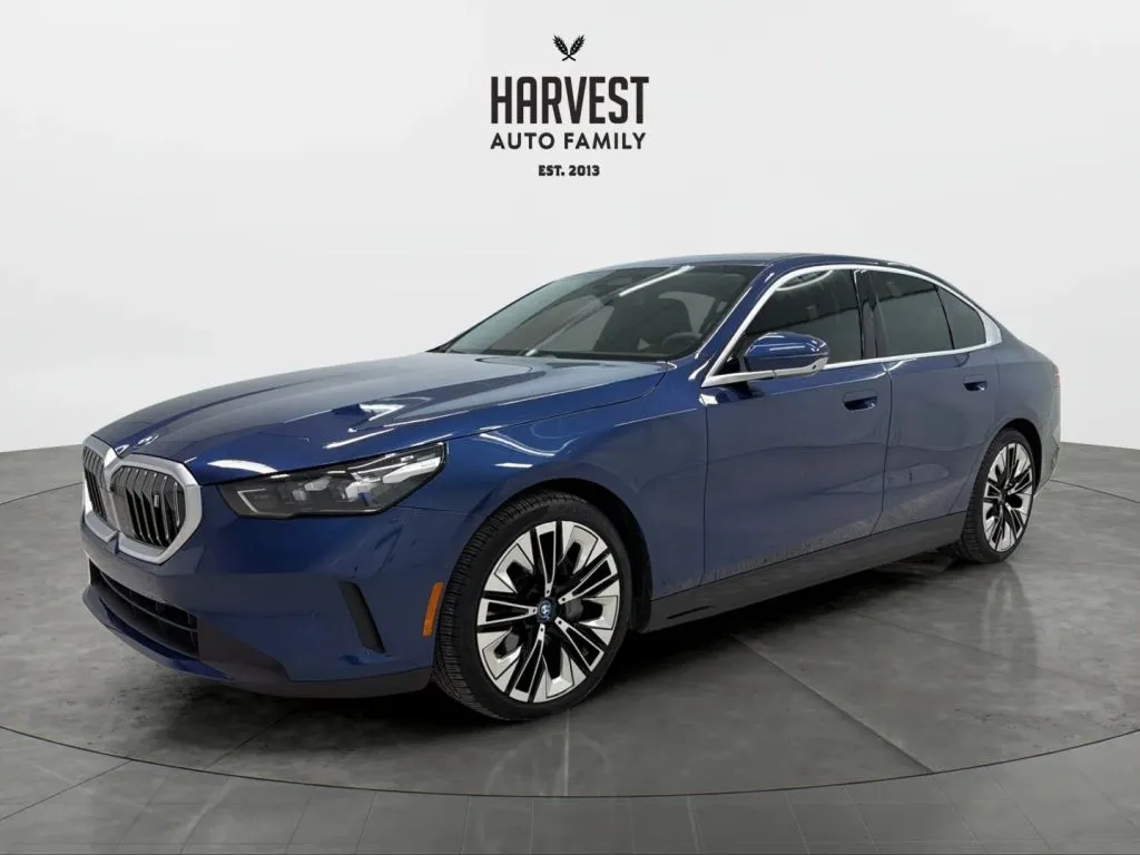 Blue 2025 BMW i5 xDrive40 Sedan 4D for sale in Wahoo, NE